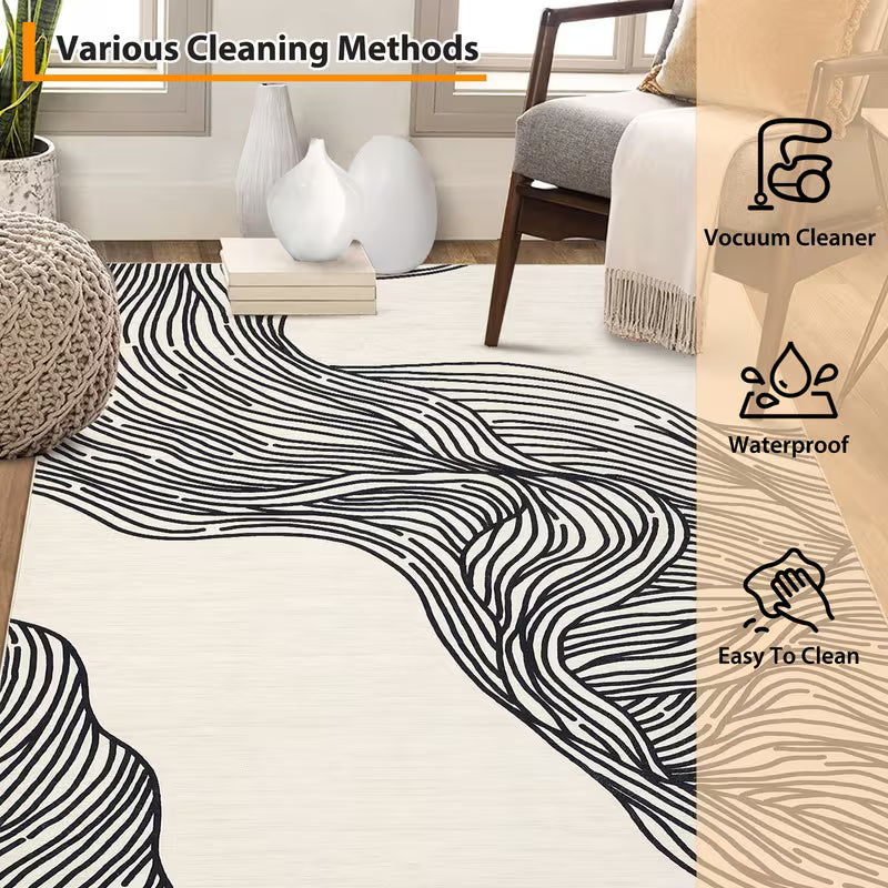 Geometric Design 8x10 Feet Area Rug