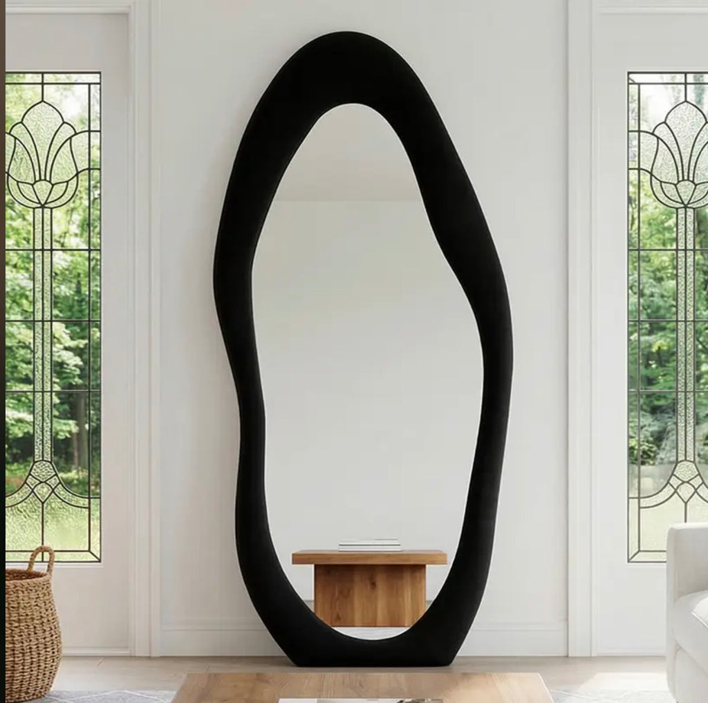 Nova Fabric Wrapped Mirror
