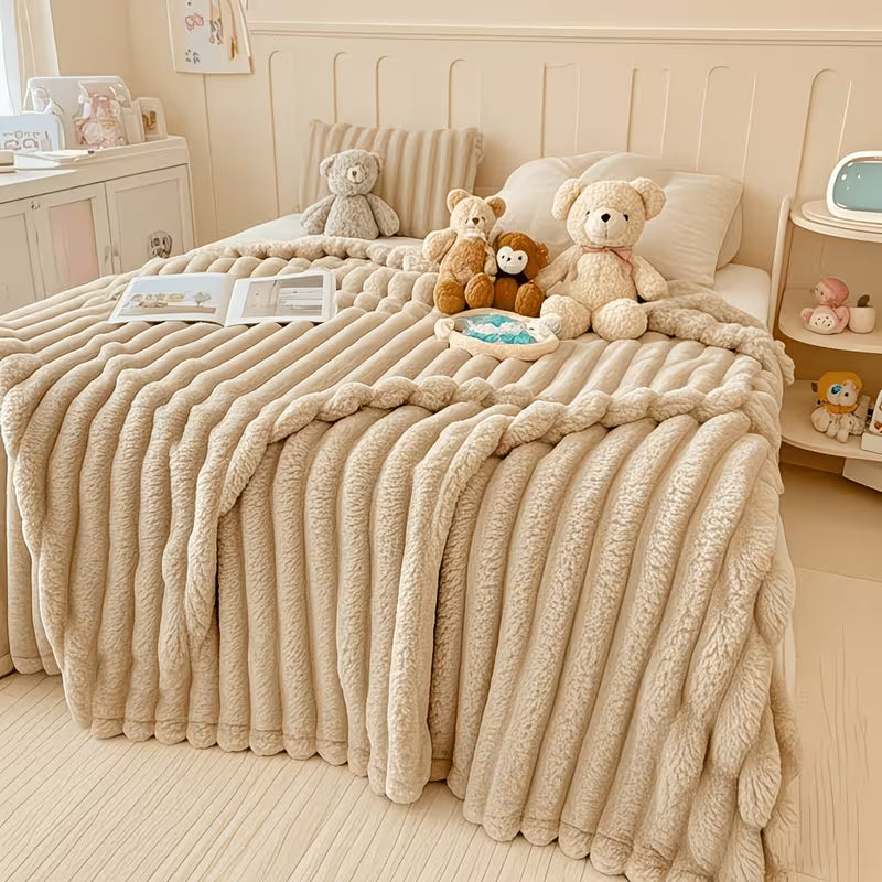 Luxe Plush Throw Blanket