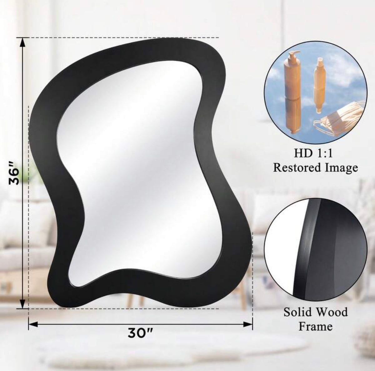 Wavy Irregular Mirror