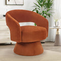360 Swivel Barrel Velvet Accent Chair
