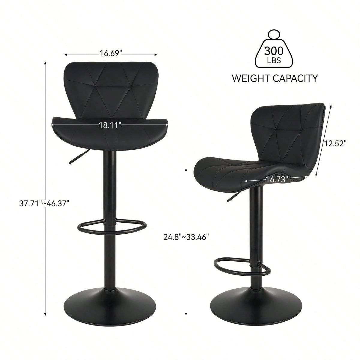 LuLu Bar Stools Set Of 2