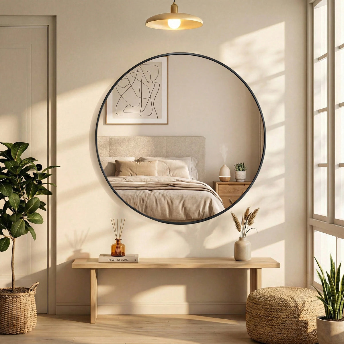 36 Inch Round Mirror