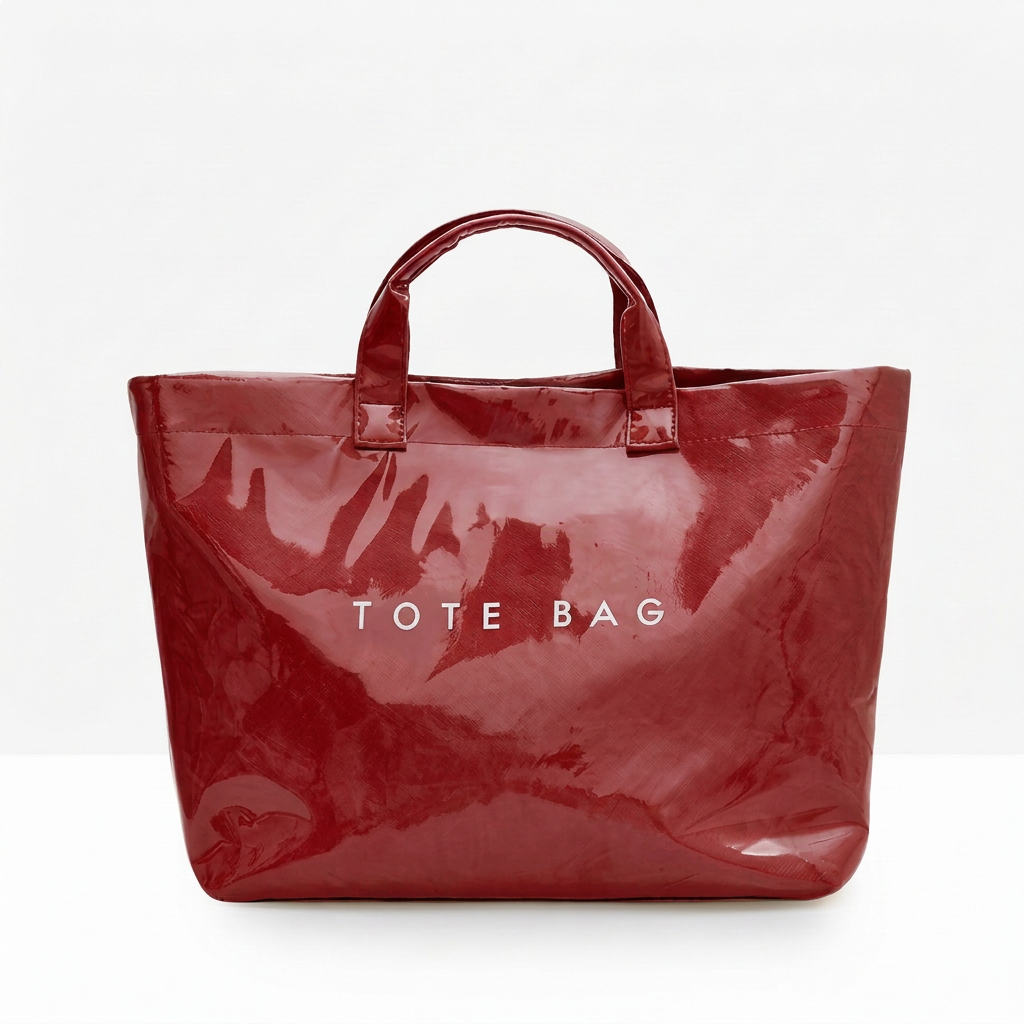 Minimalist Glossy Tote Bag