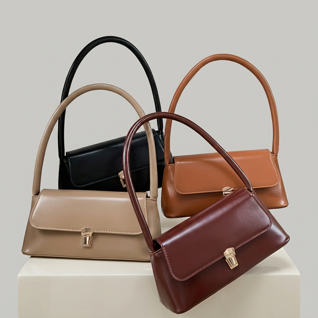 High-End Retro Shoulder Bag