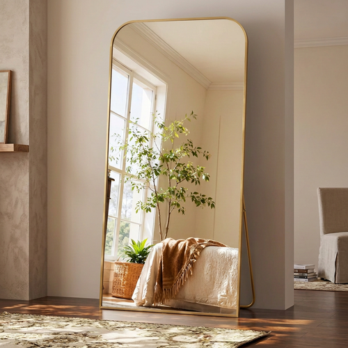 Axis Floor Standing & Wall Mountable Full Body Mirror