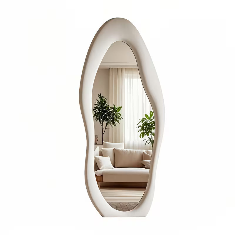 Fabric Wrapped Mirror