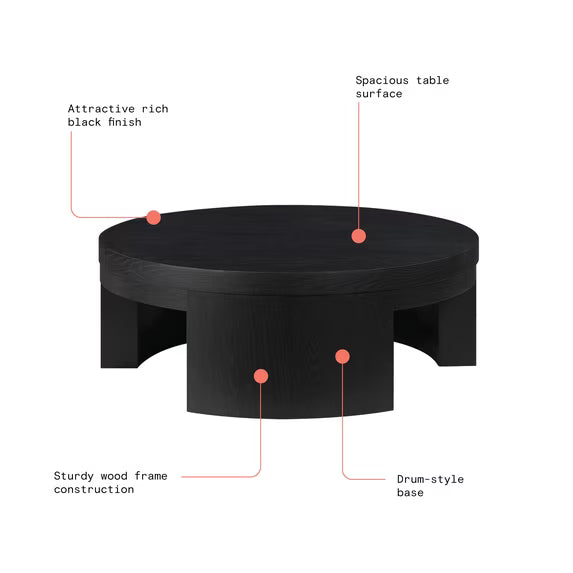 Luxe Round Coffee Table