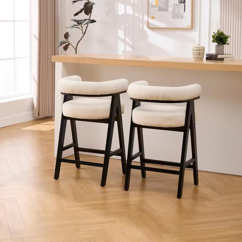Mid-Century Modern Barstools (2)