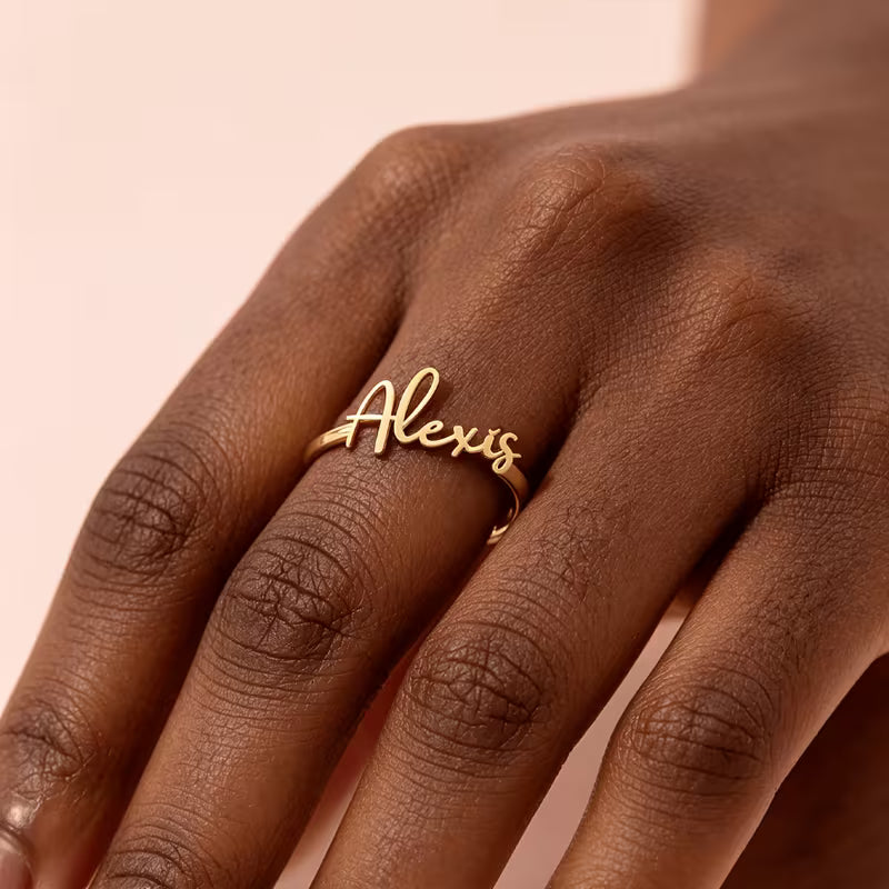 Fashion Personalized Ring