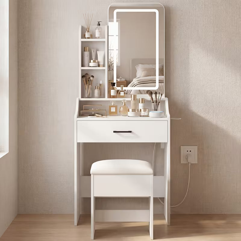Makeup Vanity Desk with LED Lights