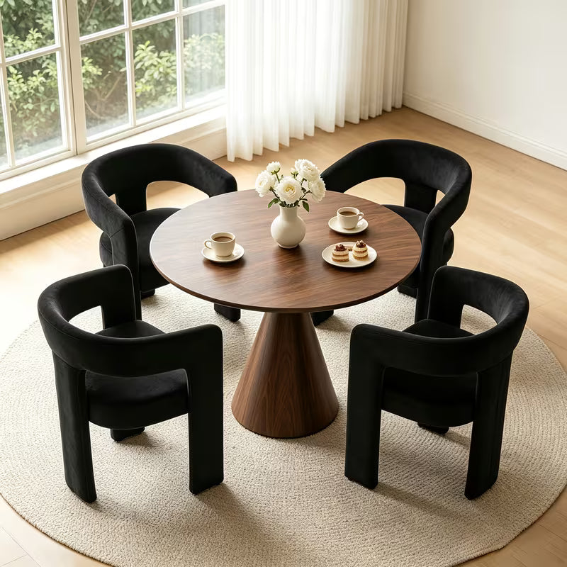 Modern Barrel Dining Chair