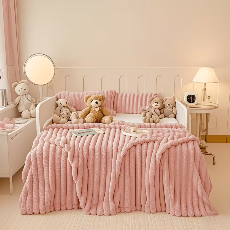 Luxe Plush Throw Blanket