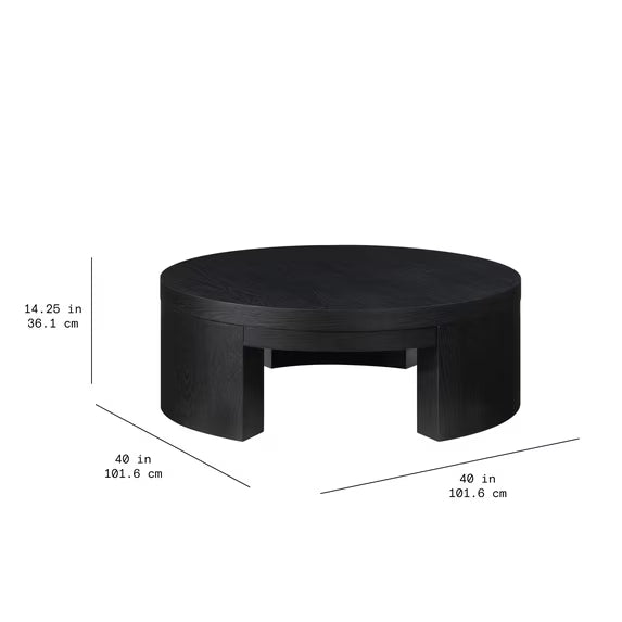 Luxe Round Coffee Table