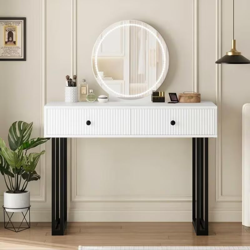 Makeup Vanity Desk with LED Lights