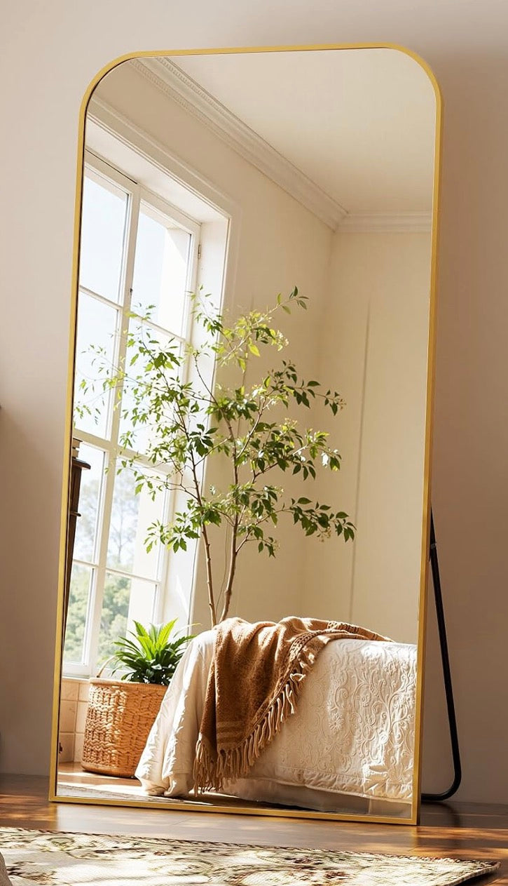 Large Floor Standing & Wall Mountable Full Body Mirror