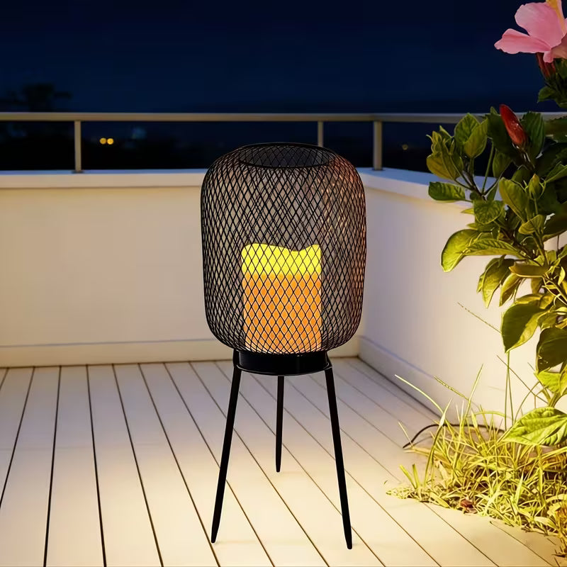Solar-Powered Outdoor Lawn Lights