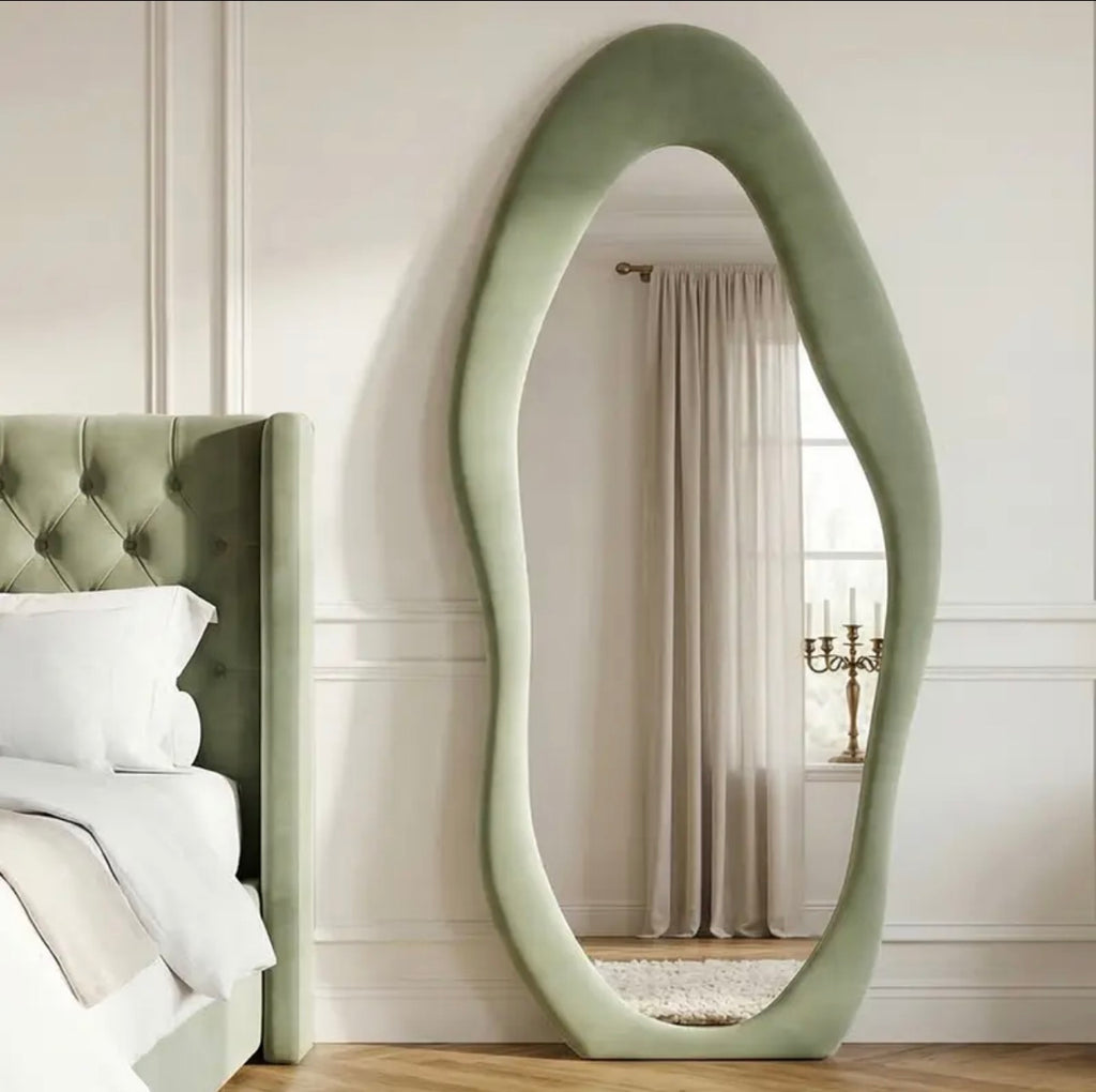 Nova Fabric Wrapped Mirror