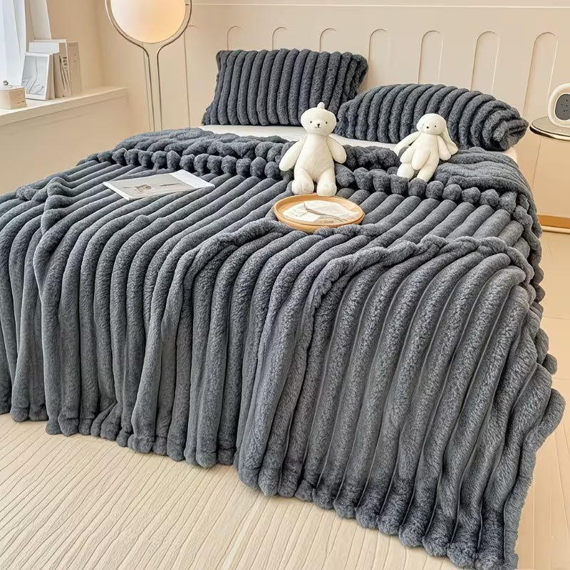 Luxe Plush Throw Blanket