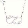 Personalized Double Name Necklace