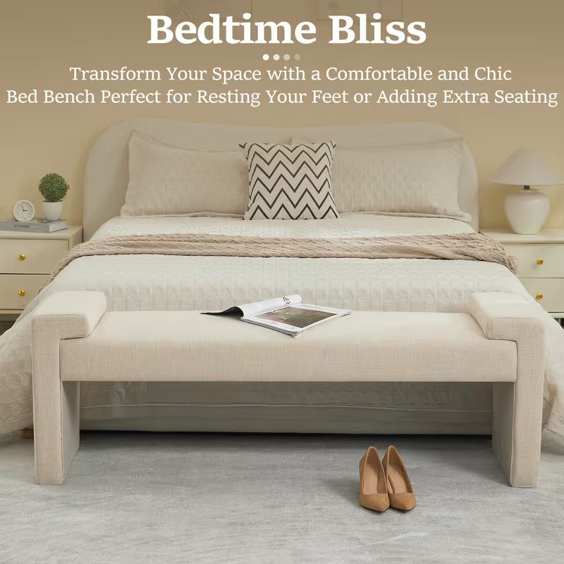 Modern Upholstered Bench