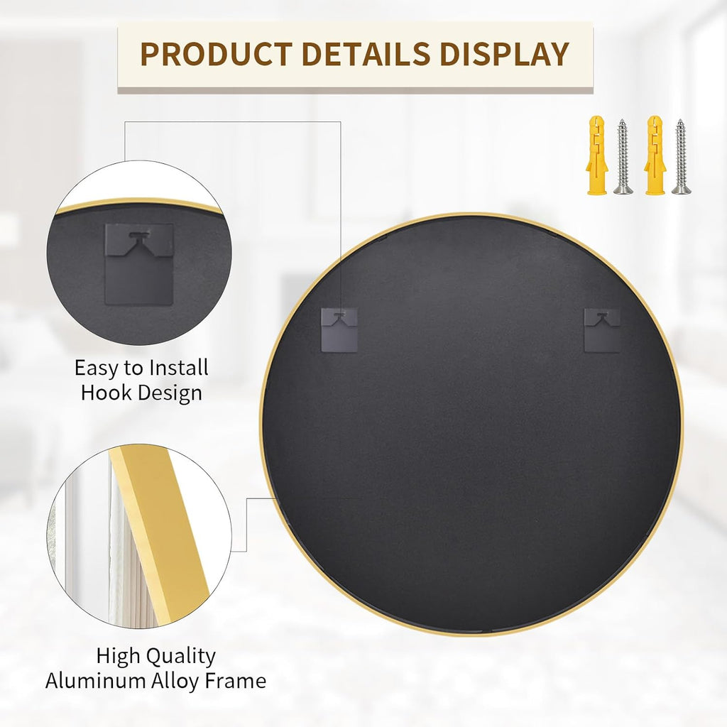 40 Inch Round Mirror