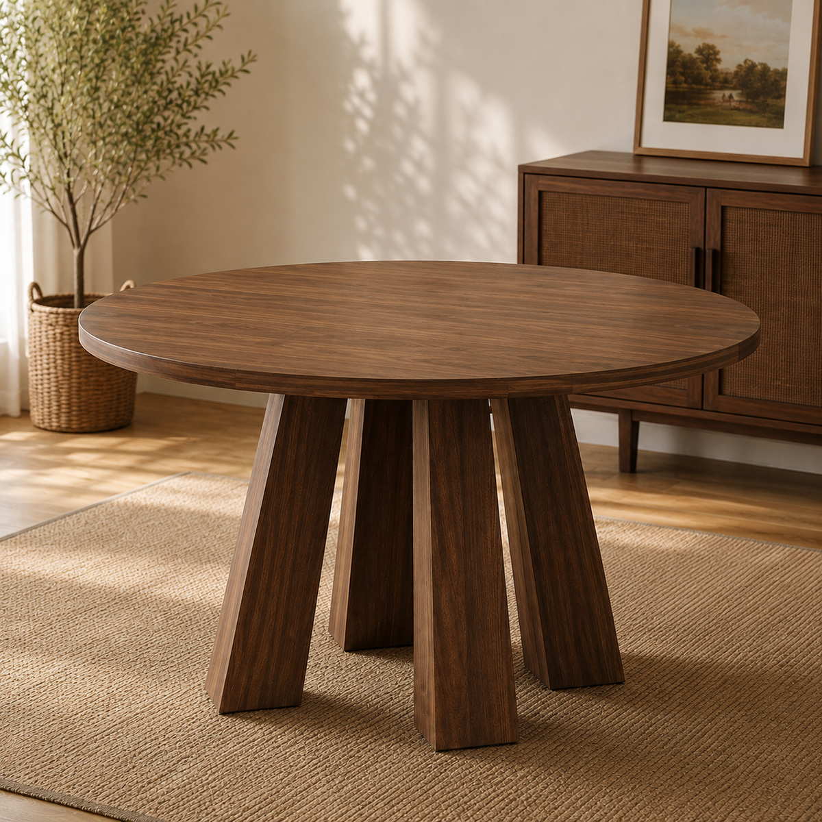 Elegant Round Dining Table