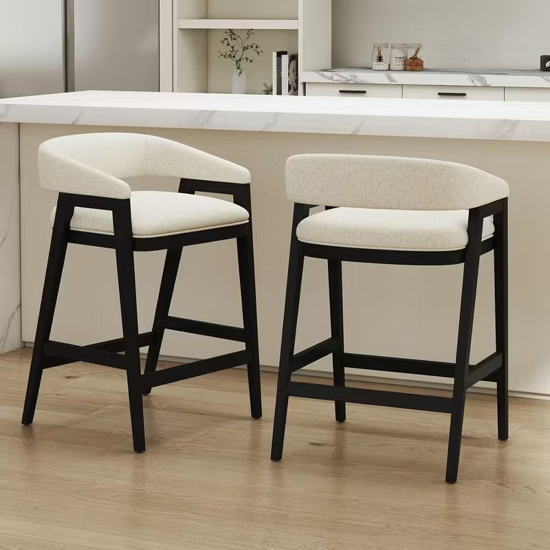 Dixie Modern 26' Bar Stools Set Of 2