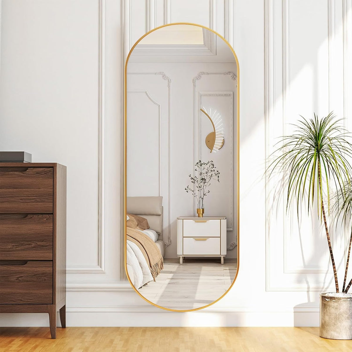 Oval Full Length Mirror
