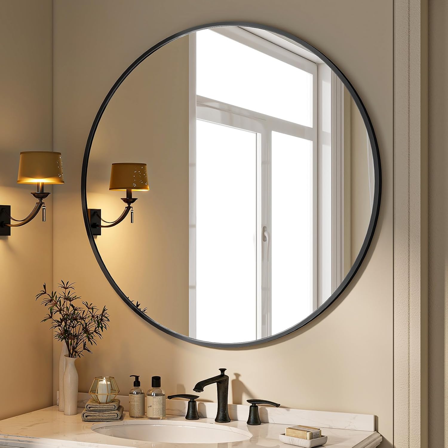 40 Inch Round Mirror