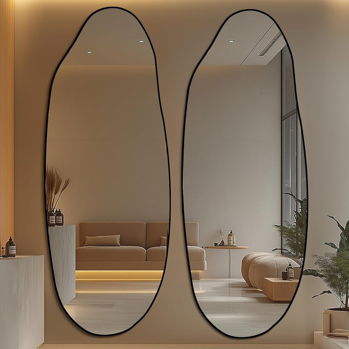 Irregular Mirror Wall Decor