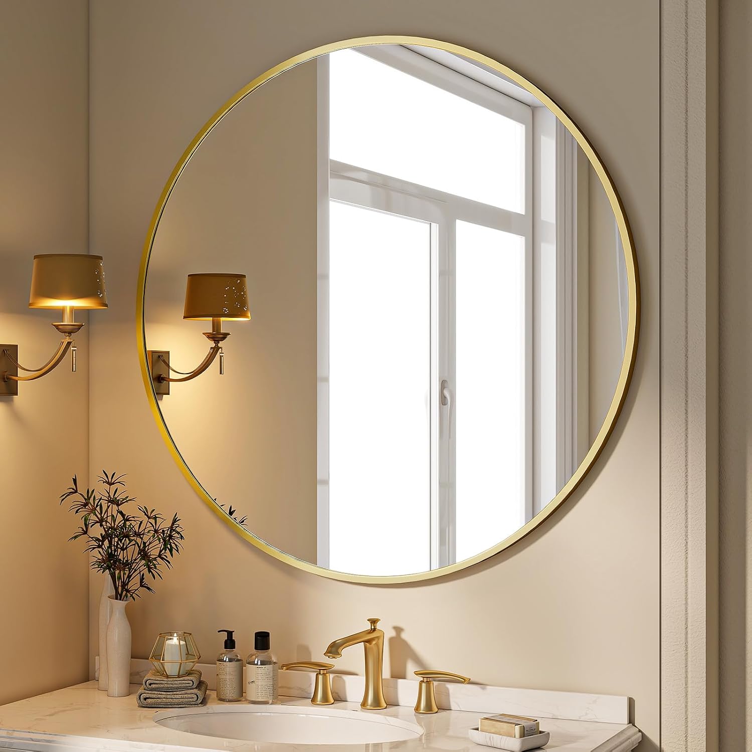 40 Inch Round Mirror
