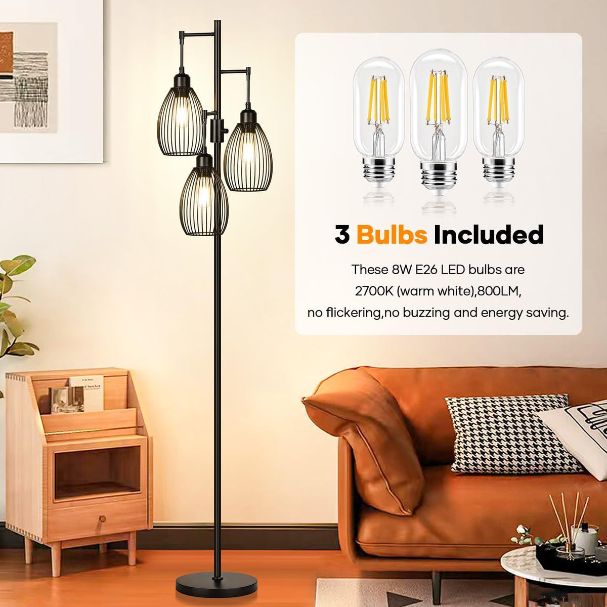 Dimmable Floor Lamp