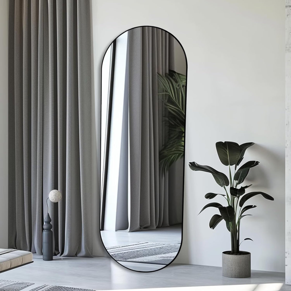 Oval Full Length Mirror