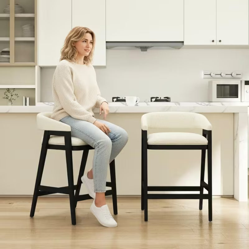 Dixie Modern 26' Bar Stools Set Of 2