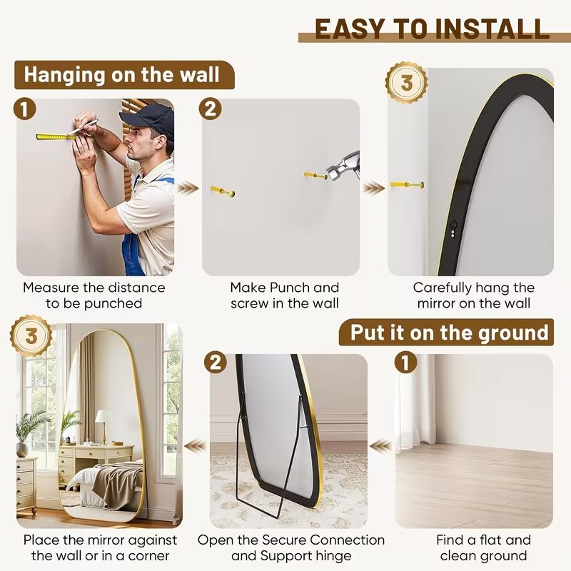 Full-Length Floor Mirror