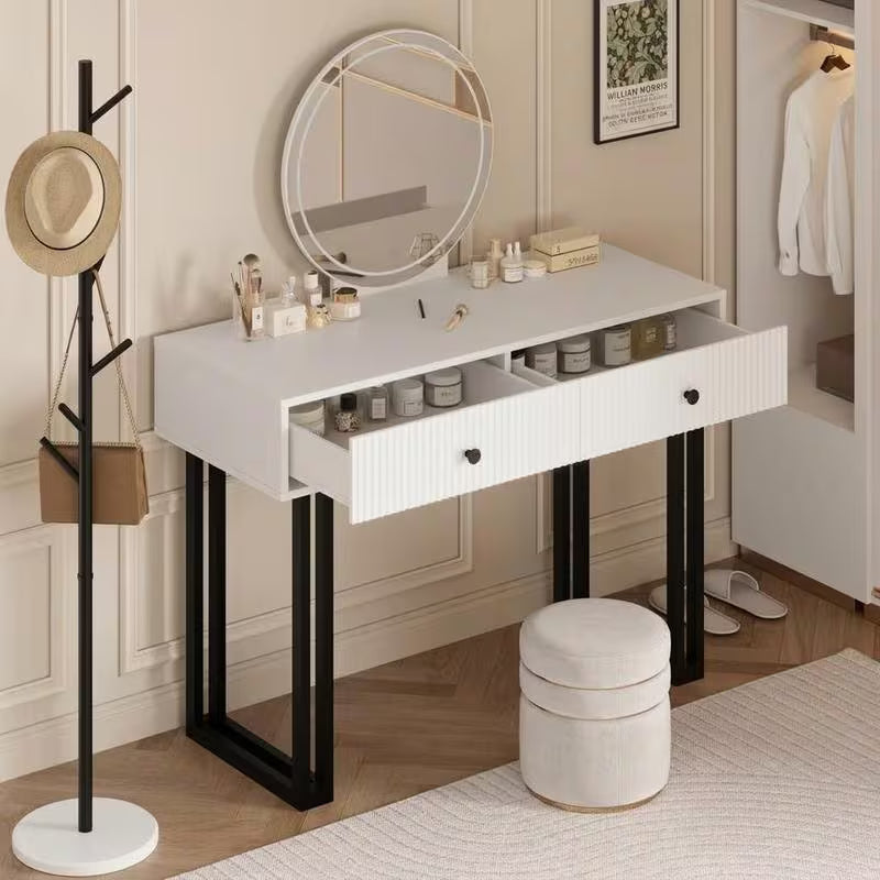 Makeup Vanity Desk with LED Lights