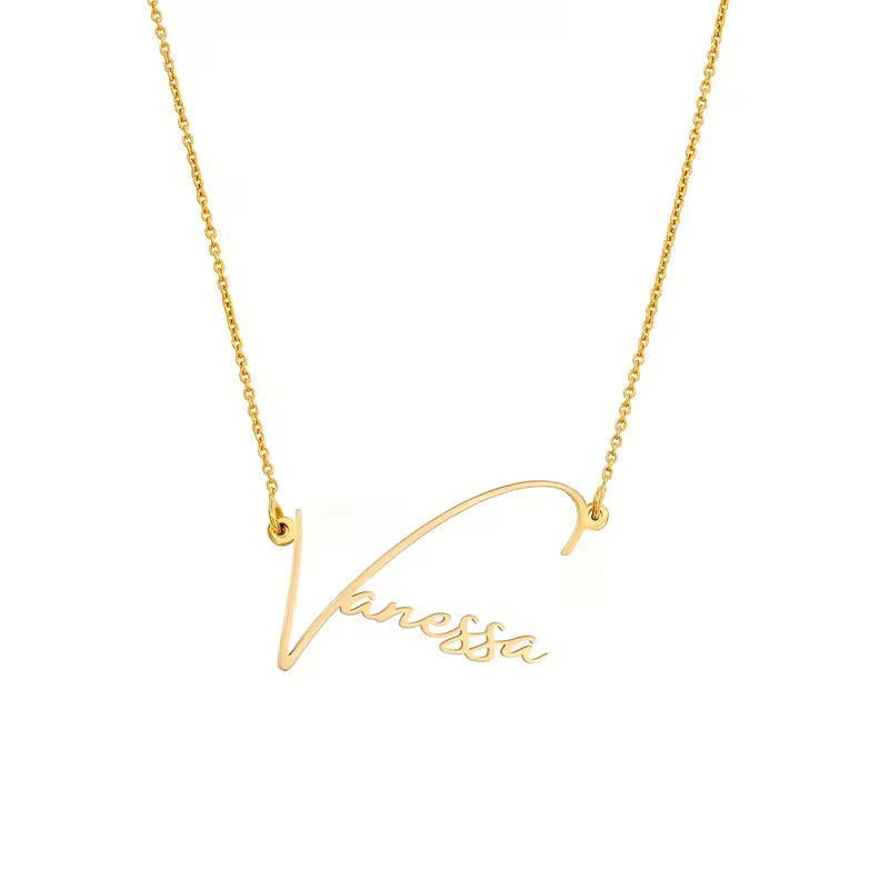 Custom Name Earrings & Necklace set (additional)