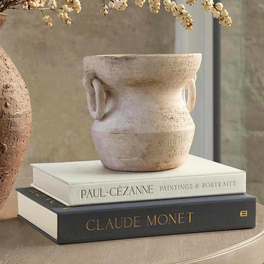 Elegant Decorative Book Boxes Set of 2