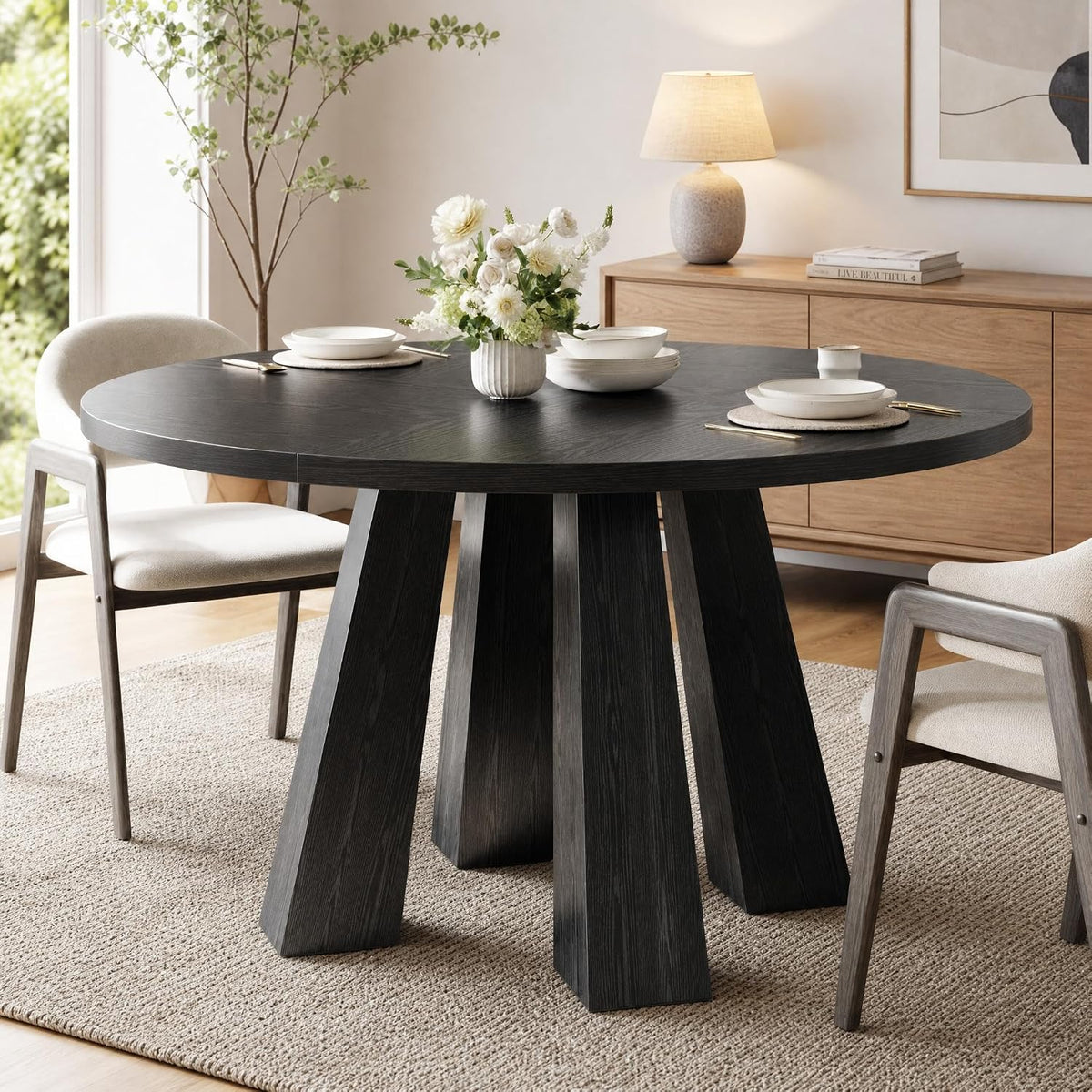 Elegant Round Dining Table