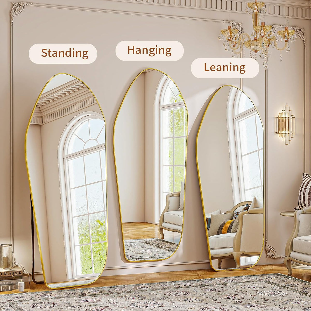 Irregular Full Length Mirror