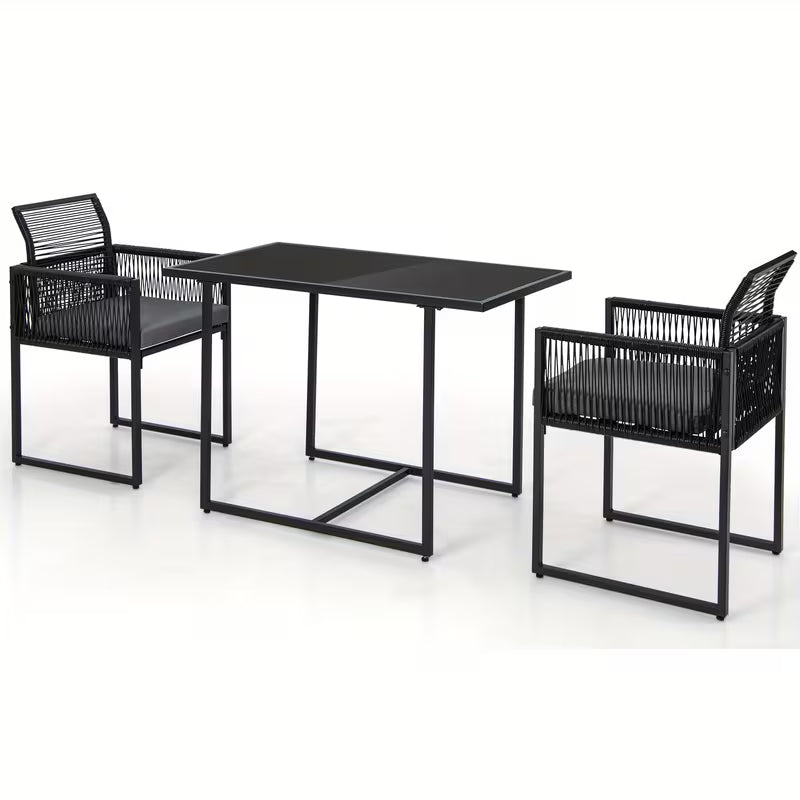 3pcs Patio Dining Set