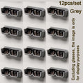Wall-mounted glass storage box (12)
