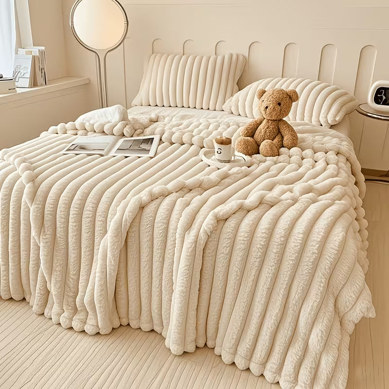 Luxe Plush Throw Blanket
