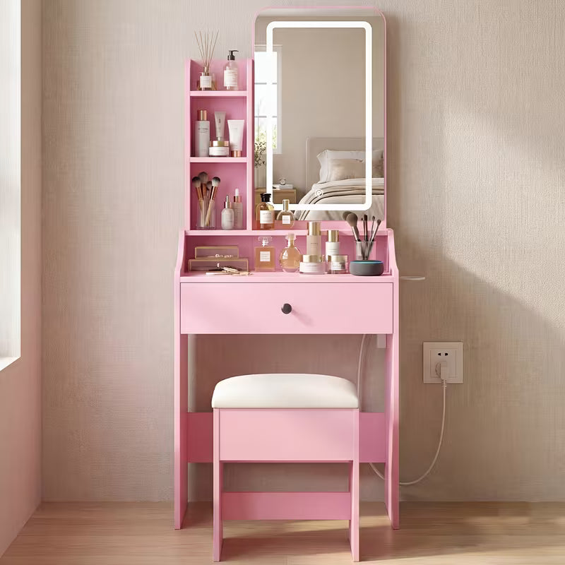 Makeup Vanity Desk with LED Lights