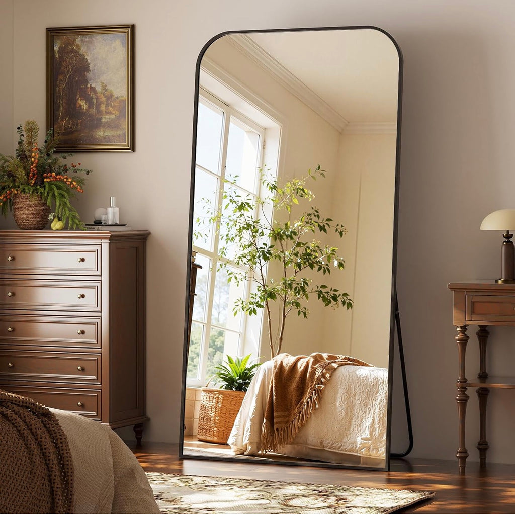 Large Floor Standing & Wall Mountable Full Body Mirror