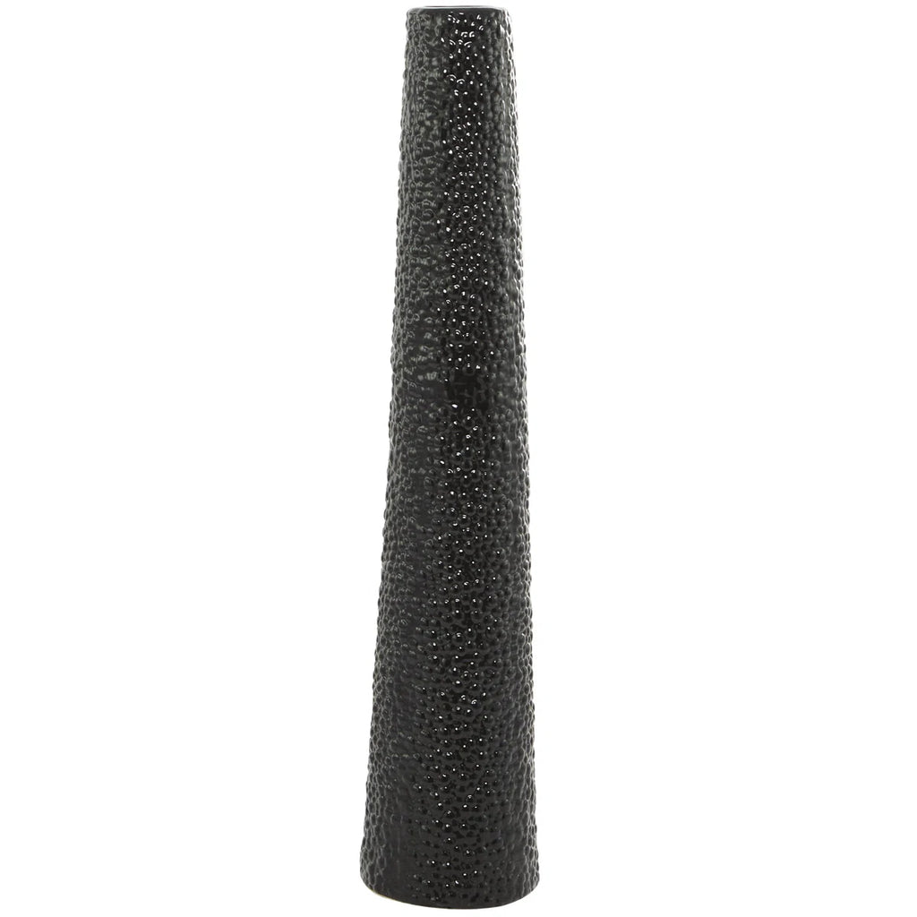 Ceramic Vase with Bubble Texture