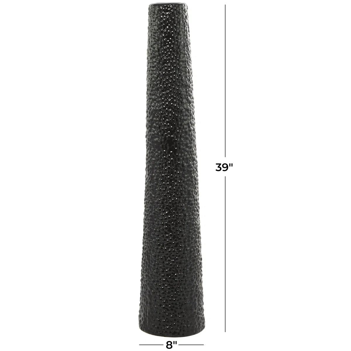 Ceramic Vase with Bubble Texture