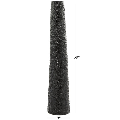 Ceramic Vase with Bubble Texture