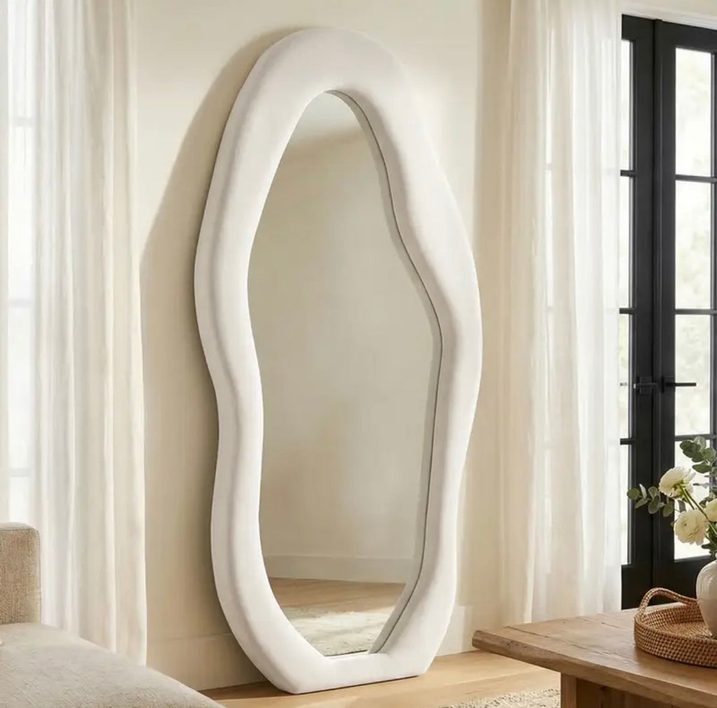 Nova Fabric Wrapped Mirror